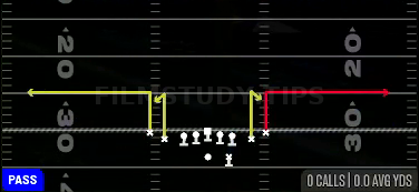 Stick Switch — Pass play diagram