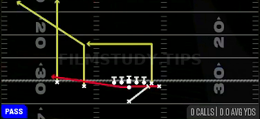 PA Boot LT — Pass play diagram