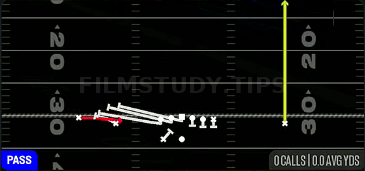 PA Jailbreak Screen — Pass play diagram