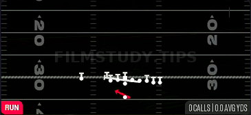 HB Counter WK — Run play diagram