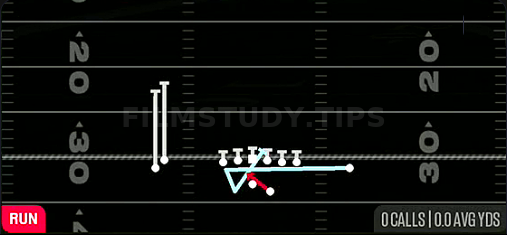MTN Spinner HB Inside — Run play diagram