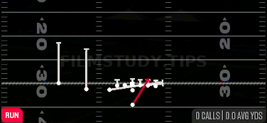 HB Counter Str — Run play diagram