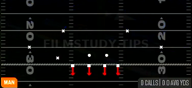 Double Bracket — Man play diagram