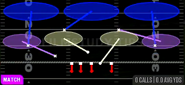 Cover 3 Seam — Match play diagram
