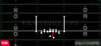 01 Trap — Run play diagram