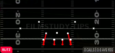 Fire Man — Blitz play diagram