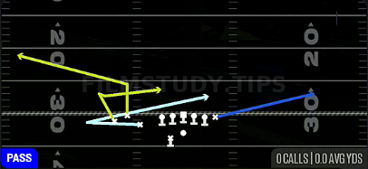 MTN Snag Under — Pass play diagram