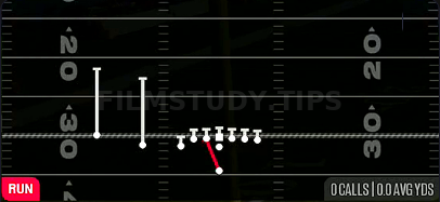 HB Slam — Run play diagram