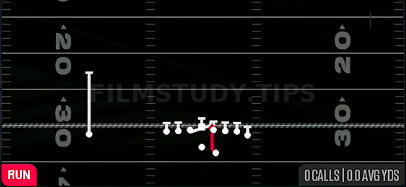 01 Trap — Run play diagram