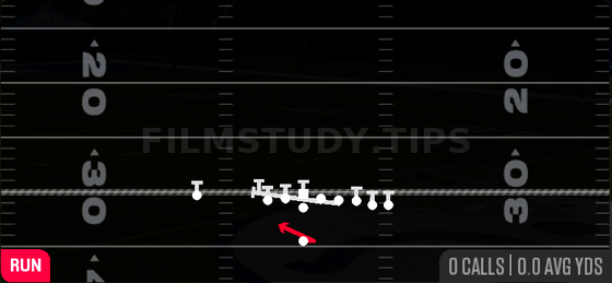HB Counter WK — Run play diagram