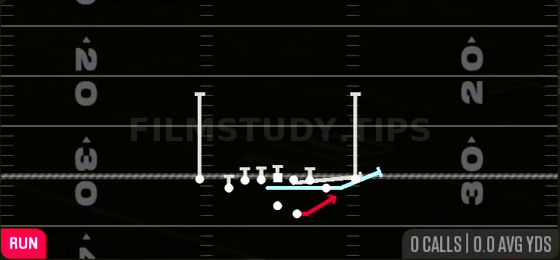 MTN Return HB Toss — Run play diagram