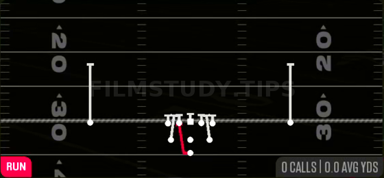HB Slam — Run play diagram