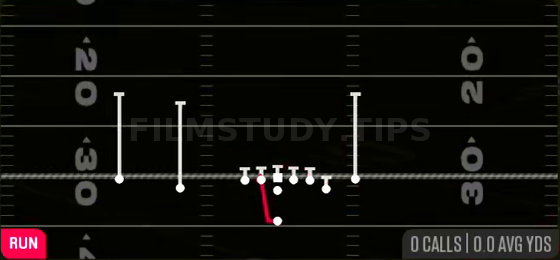 HB Slam — Run play diagram