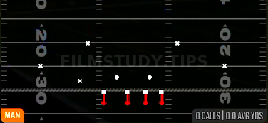 Double Bracket — Man play diagram