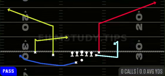 MTN Smash — Pass play diagram