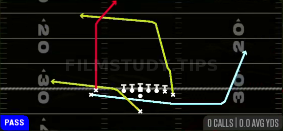 PA Jet Sweep — Pass play diagram