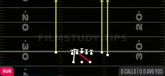 FB Inside — Run play diagram