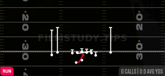 HB Power O — Run play diagram
