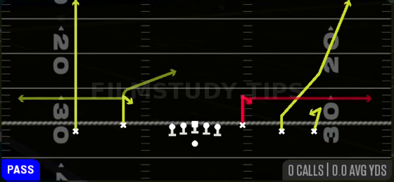Shock WR Option — Pass play diagram