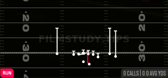 01 Trap — Run play diagram