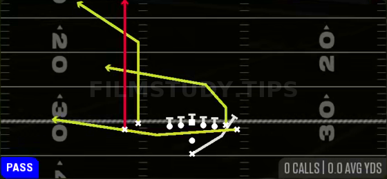 PA Boot LT — Pass play diagram