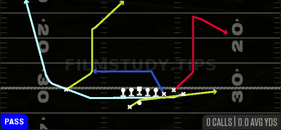 PA Cheat Switch Comeback — Pass play diagram