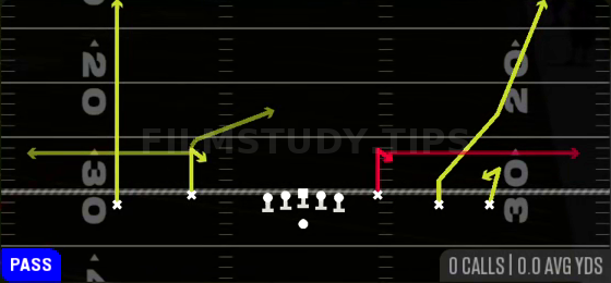 Shock WR Option — Pass play diagram