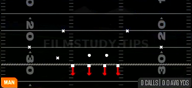 Double Bracket — Man play diagram