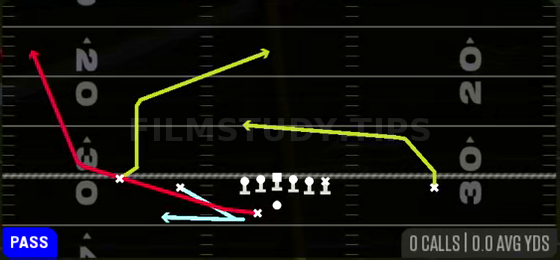 Return FK Screen HB Wheel — Pass play diagram