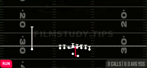 HB Punch — Run play diagram