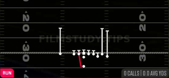 HB Slam — Run play diagram