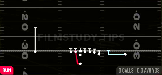 MTN HB Slam — Run play diagram