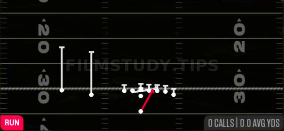 HB Power — Run play diagram