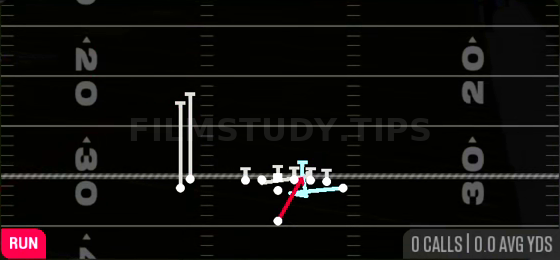 HB Power O — Run play diagram
