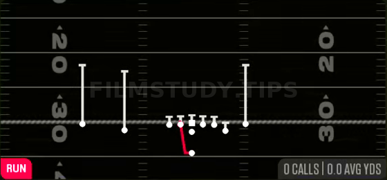 HB Slam — Run play diagram