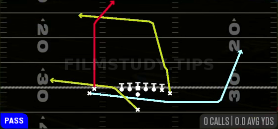 PA Jet Sweep — Pass play diagram