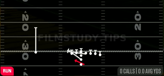 HB Counter WK — Run play diagram