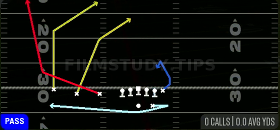 Shuffle MTN FK Screen Wheel — Pass play diagram