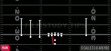 HB Slam — Run play diagram
