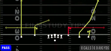 Shock WR Option — Pass play diagram
