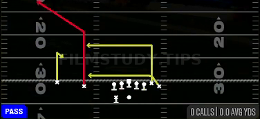 Smash — Pass play diagram