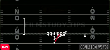 HB Duo — Run play diagram