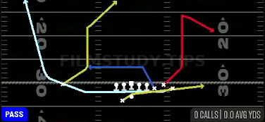 PA Cheat Switch Comeback — Pass play diagram
