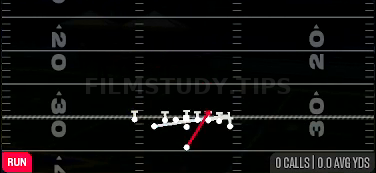 HB Counter Str — Run play diagram