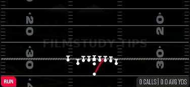HB Smash — Run play diagram