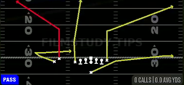 Smash — Pass play diagram
