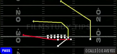PA Boot LT — Pass play diagram