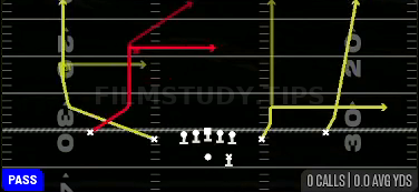 Switch Streak — Pass play diagram