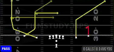 Switch Smash — Pass play diagram