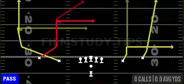 Switch Streak — Pass play diagram
